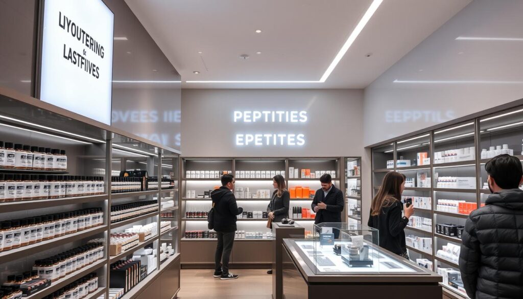 in-store peptide vendors